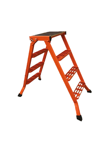 Marchepied pliant aluminium 4 marches Hauteur...