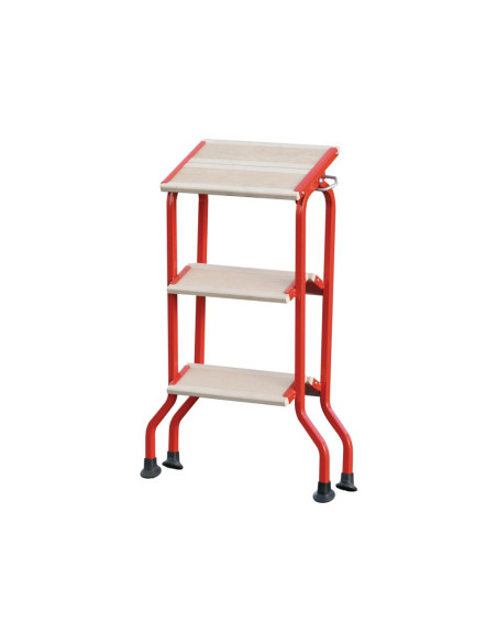Marchepied pliant Acier 3 marches Hauteur 70 cm - TALIAPLAST 350102