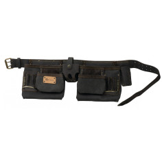 Ceinture avec poches en cuir tanné - MONDELIN 805200