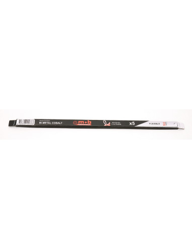 Pack 5 lames scie Bi-Métal Blanc 8 dents...