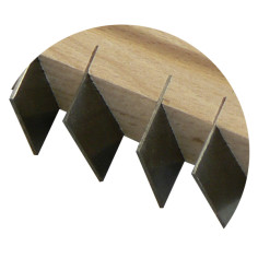 Chemin de fer Plat 300x70mm (Lames lisses) - TALIAPLAST... 2