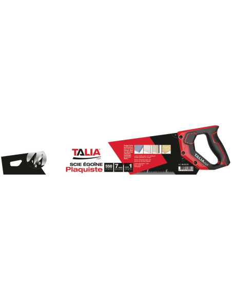 Scie de plaquiste longueur 550mm - TALIAPLAST 480203