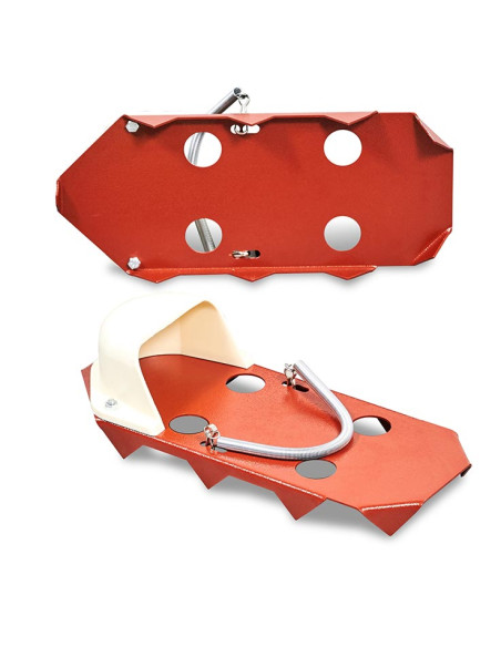 Paire de patins crantée avec ressorts - RAIMONDI 137HUSKY