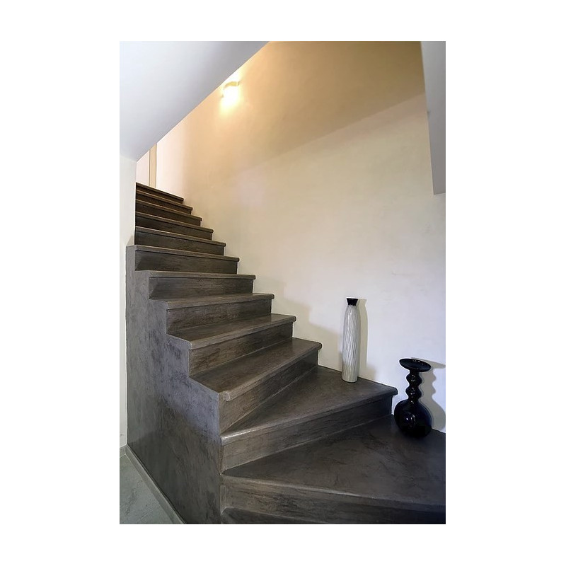 Kit enduit décoratif béton ciré 10m²