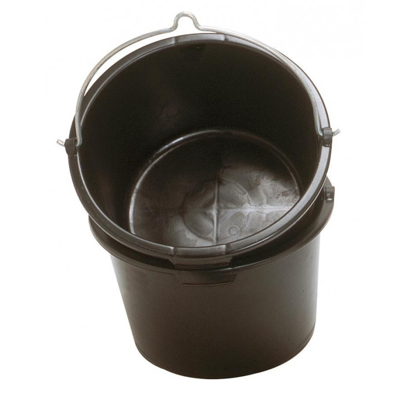 Bac malaxeur noir 40 Litres avec anse -...