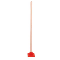 Dame de maçon carrée 150x150 mm avec manche bois
