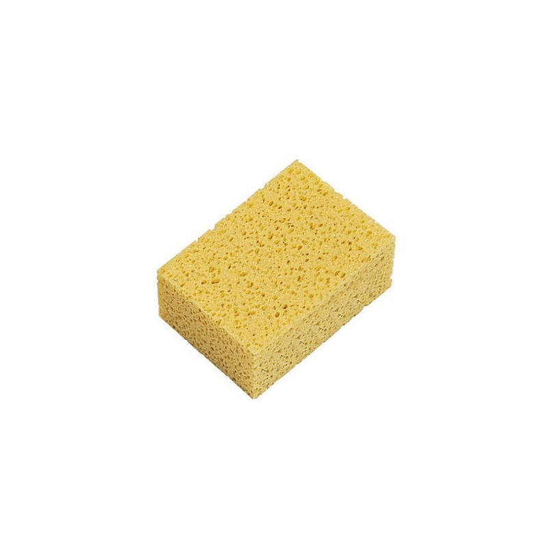 Éponge polyuréthane jaune de maçon 14x10x6 cm...