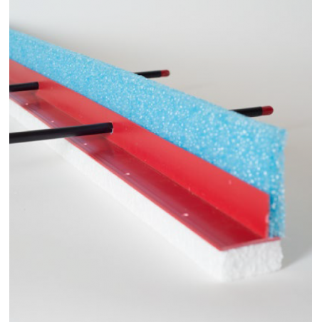 BA-FONIK Joint de fractionnement acoustique spécial plancher chauffant - 50 ml