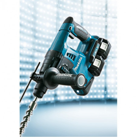 Coffret perfo-burineur SDS-Plus 36 V Li-Ion 5 Ah 26 mm (4 batteries) MAKITA