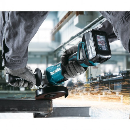 Coffret Meuleuse Ø 125 mm 18 V Li-Ion 5 Ah DGA508RTJ MAKITA
