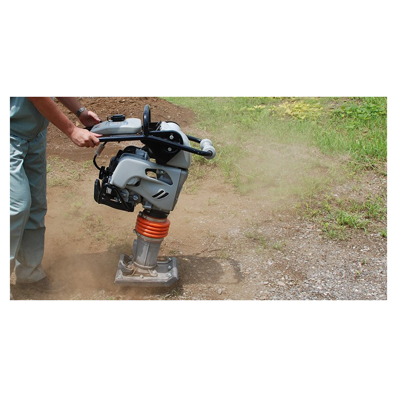 Pilonneuse compacteuse vibrante essence 75kg...