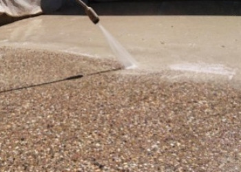 Le béton désactivé
